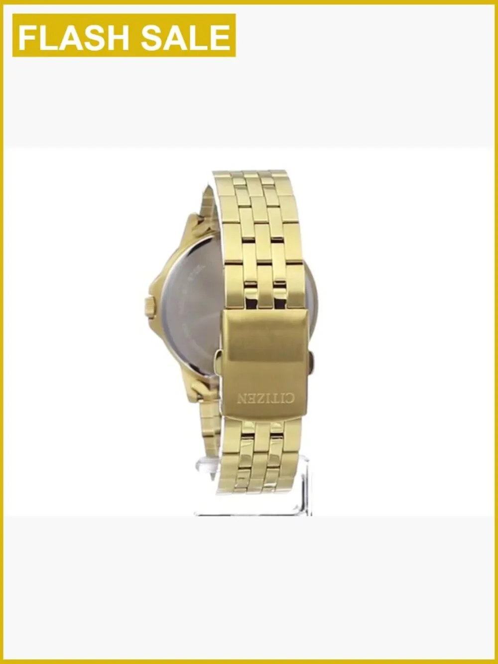 Men's Stainless Steel Quartz Watch Luminous Champagne Dial
